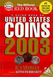 Cover of: A Guide Book of United States Coins, 2003 by R. S. Yeoman