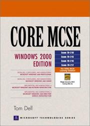 Cover of: Core MCSE by Tom Dell
