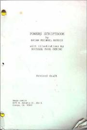 Cover of: Powers scriptbook