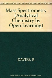 Cover of: Mass spectrometry: analytical chemistry by open learning