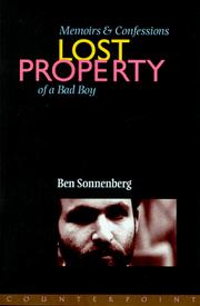 Cover of: Lost property by Ben Sonnenberg