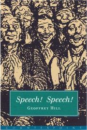 Cover of: Speech! Speech!