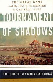 Cover of: Tournament of Shadows by Karl Ernest Meyer, Shareen Blair Brysac, Karl Ernest Meyer, Shareen Blair Brysac