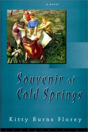 Cover of: Souvenir of Cold Springs: a novel