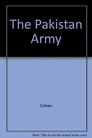 The Pakistan Army by Stephen P. Cohen