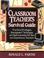 Cover of: Classroom Teacher's Survival Guide: Practical Strategies,Management Techniques, and Reproducibles for New and Experienced Teachers (J-B Ed:Survival Guides)