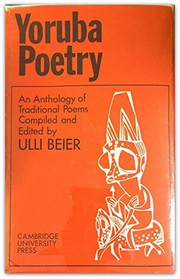 Cover of: Yoruba poetry | Ulli Beier