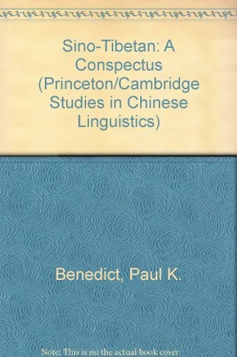 Sino-Tibetan by Paul K. Benedict