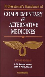 Cover of: Professional's Handbook of Complementary & Alternative Medicines