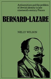 Bernard-Lazare by Nelly Wilson, Nelly Jussem-Wilson