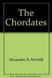 Cover of: The chordates by R. McNeill Alexander