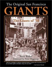 Cover of: The Original San Francisco Giants  by Steve Bitker