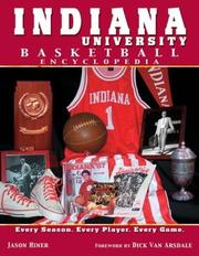 Cover of: Indiana University Basketball Encyclopedia