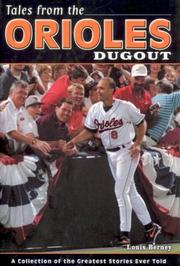 Cover of: Tales from the Orioles Dugout