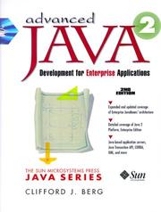 Cover of: Advanced Java 2 Development for Enterprise Applications (2nd Edition) by Clifford J. Berg, Cliff Berg