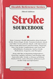 Cover of: Stroke Sourcebook (Health Reference Series) by 