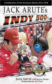 Jack Arute's tales from the Indy 500 by Jack Arute, Jenna Fryer