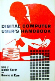 Cover of: Digital computer user
