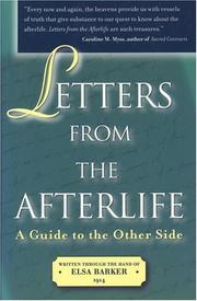 Cover of: Letters from the Afterlife by Elsa Barker