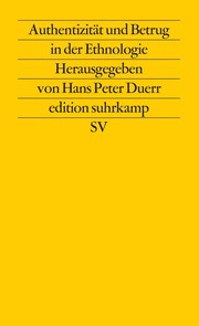 Cover of: Authentizität und Betrug in der Ethnologie