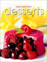 Cover of: Quick & Easy Desserts