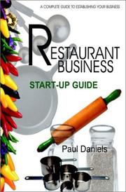 Cover of: The Restaurant Business Start-up Guide (Real-World Business)