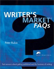 Cover of: Writer's market FAQs by Peter Rubie