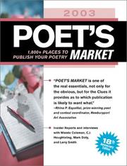 Cover of: 2003 Poet's Market (Poet's Market, 2003) by 