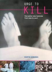 Cover of: Urge to Kill by Martin Edwards