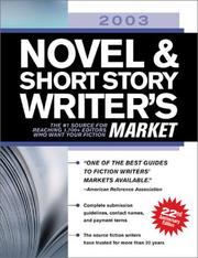 Cover of: 2003 Novel & Short Story Writer's Market by Vanessa Lyman