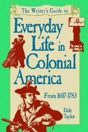 Cover of: Everyday Life in Colonial America