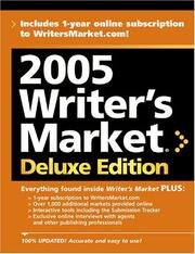 Cover of: 2005 Writer's Market Deluxe Edition (Writers Market)