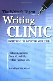 Cover of: The Writer's Digest Writing Clinic: Expert Help for Improving Your Work