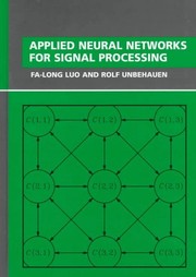Cover of: Applied neural networks for signal processing