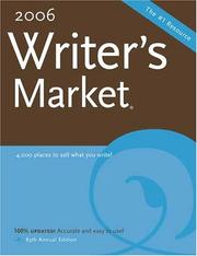Cover of: 2006 Writers Market (Writer's Market)