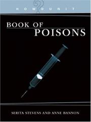 Cover of: Howdunit Book of Poisons: A Guide for Writers (Howdunit)