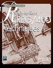 Read y-to-run RPG/400 techniques by Julian Monypenny