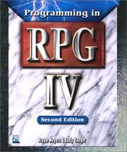 Cover of: Programming in RPG IV, Second Edition