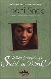 Cover of: When everything's said & done