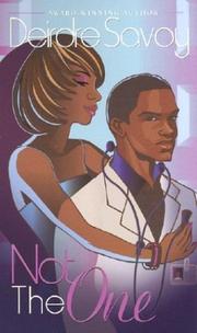 Cover of: Not the one by Deirdre Savoy