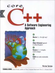 Cover of: Core C++ | Victor Shtern