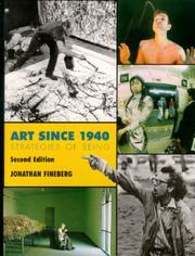 Cover of: Art Since 1940 by Jonathan Fineberg