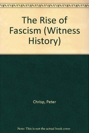 Cover of: The rise of fascism by Peter Chrisp