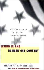 Cover of: Living in the number one country: reflections from a critic of American empire