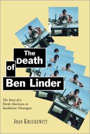 Cover of: The Death of Ben Linder by Joan Kruckewitt