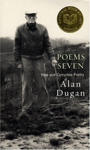 Cover of: Poems seven by Alan Dugan