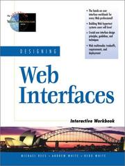 Cover of: Designing Web Interfaces Interactive Workbook by Mike Rees, Michael Rees, Andrew White, Bebo White, Michael Rees, Andrew White, Bebo White