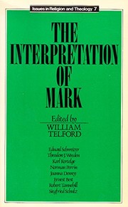 Cover of: The Interpretation of Mark