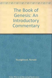 Cover of: The book of Genesis | Ronald F. Youngblood