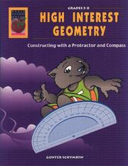 Cover of: High Interest Geometry, Grades 5-8 by Gunter Schymkiw